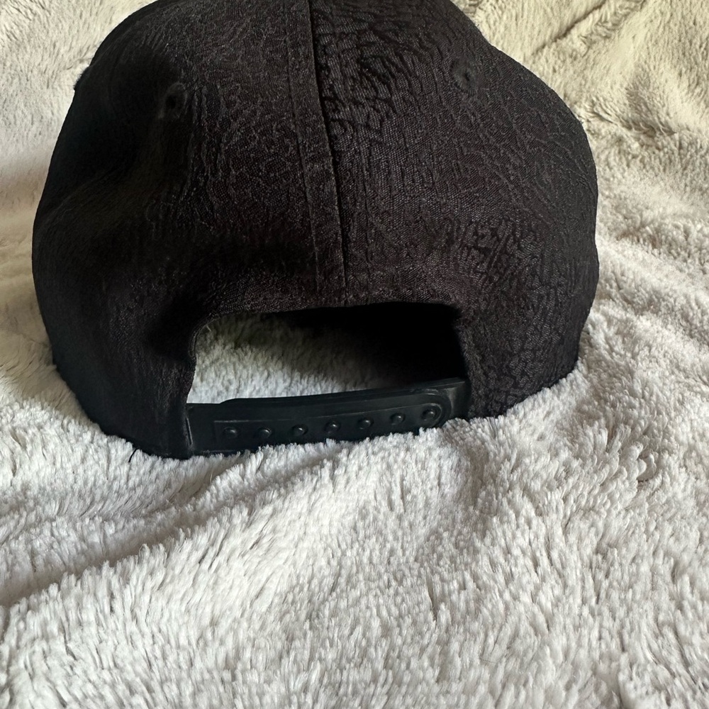 Jumpman Michael Jordan Basketball Hat Cap Snap Back Youth One Size Black logo - Picture 4 of 8